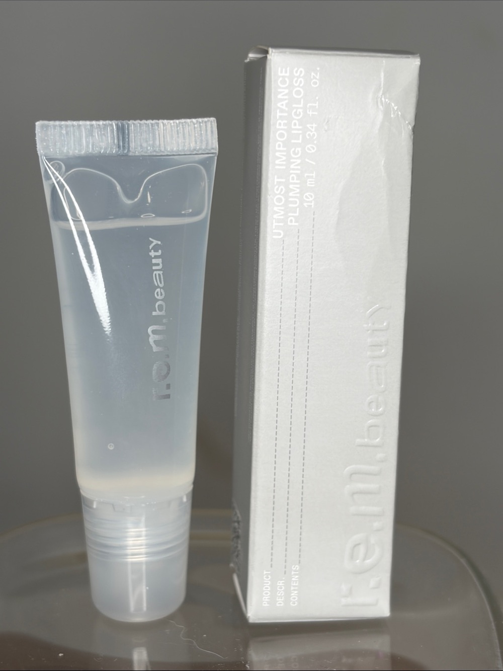 r.e.m. beauty Clear Plumping Lip Gloss